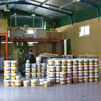 Instalaciones de la fábrica de pinturas Pintajo en Ronda